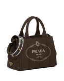 logo-print tote