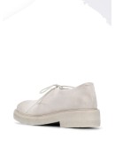 distressed lace-up shoes
