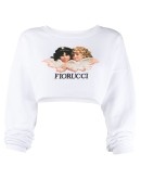 Vintage Angels cropped sweatshirt