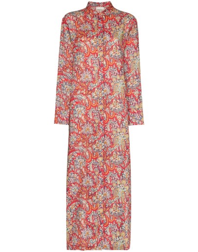 Fiordaliso paisley print tunic dress