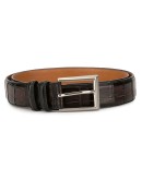brushed effect belt