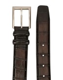 brushed effect belt