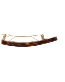tortoiseshell-effect hair clip