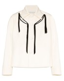 slashed shirt jacket