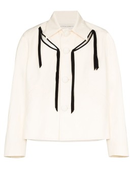 slashed shirt jacket