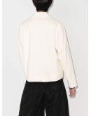 slashed shirt jacket