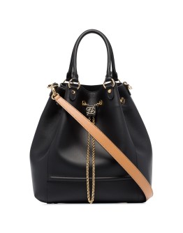 chain detail bucket bag