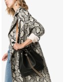 chain detail bucket bag