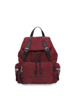 The Medium Rucksack in Logo Print ECONYL®