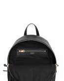 monogram plaque quilted backpack