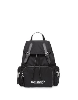 The Medium Rucksack in Logo Print ECONYL®