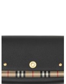 Vintage-Check panel crossbody bag
