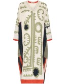 Mombasa embroidered kaftan dress