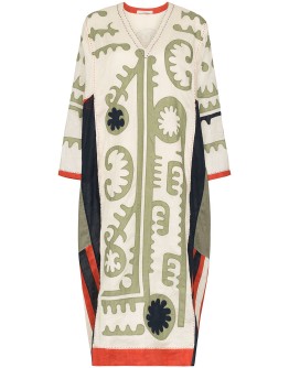 Mombasa embroidered kaftan dress