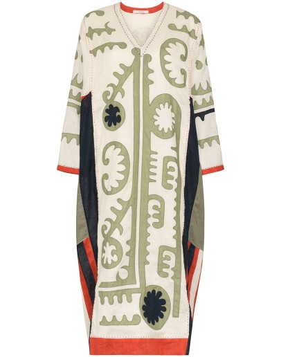 Mombasa embroidered kaftan dress