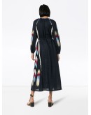 Arizona embroidered midi dress