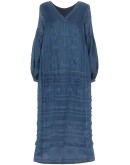 Neptune embroidered midi dress