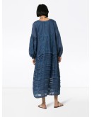 Neptune embroidered midi dress