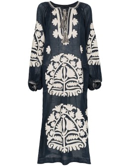 Shalimar embroidered midi dress