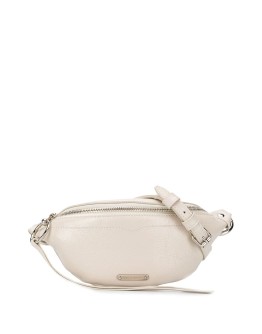 logo plaque belt beg