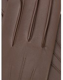 short leather gloves 