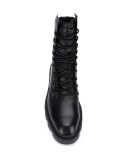 lace-up combat boots 