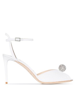 Sacora 85mm glitter-ball sandals
