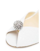 Sacora 85mm glitter-ball sandals