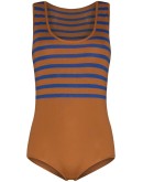 striped bodysuit