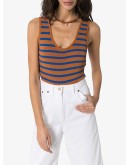 striped bodysuit