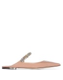 Bing embellished strap flat pumps
