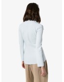 wide collar button up shirt