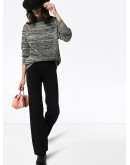 Milano wide-leg knit trousers