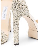 Misty 120mm glitter sandals