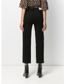 High Rise Stove Pipe Jeans