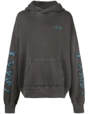 oversized logo print hoodie
