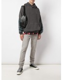 oversized logo print hoodie