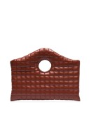Anouk quilted clutch
