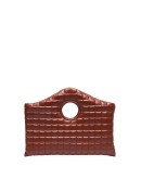 Anouk quilted clutch