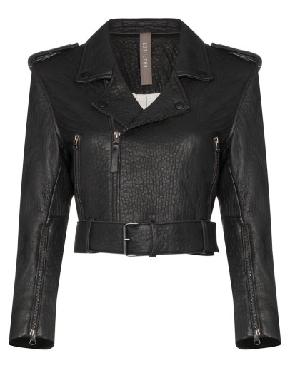Lola leather biker jacket
