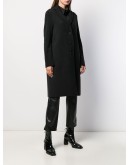 midi single breasted coat 