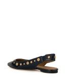 Kira stud slingback flats