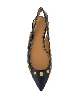 Kira stud slingback flats