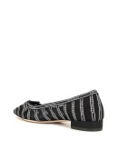 logo pointed pumps