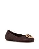 Minnie quilted ballerina shoes