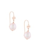 pearl drop earrings