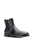 buckled ankle boots