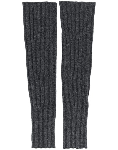 ribbed fingerless Aspen gloves