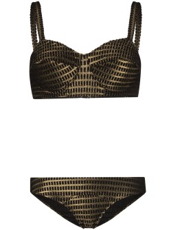 Goldwyn Bullet jacquard bikini
