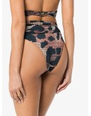 Hester leopard print bikini bottoms